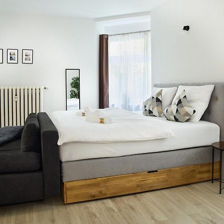 Idee Living City-Apartment - Terrasse - Netflix Mannheim Exteriör bild