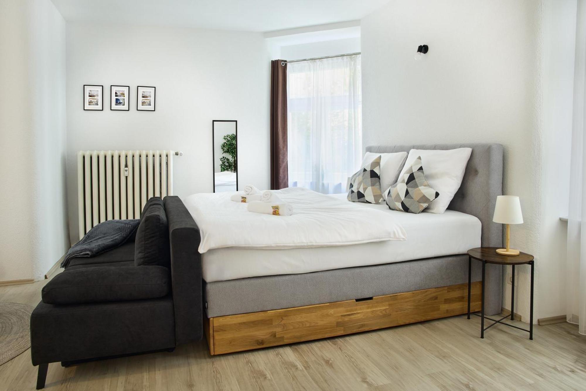 Idee Living City-Apartment - Terrasse - Netflix Mannheim Exteriör bild