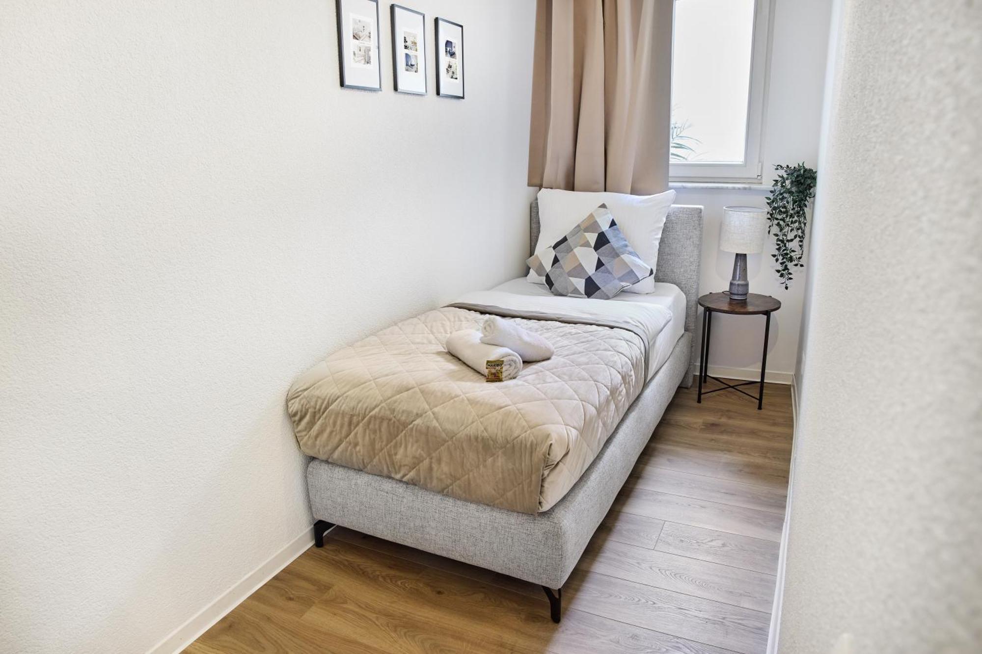 Idee Living City-Apartment - Terrasse - Netflix Mannheim Exteriör bild